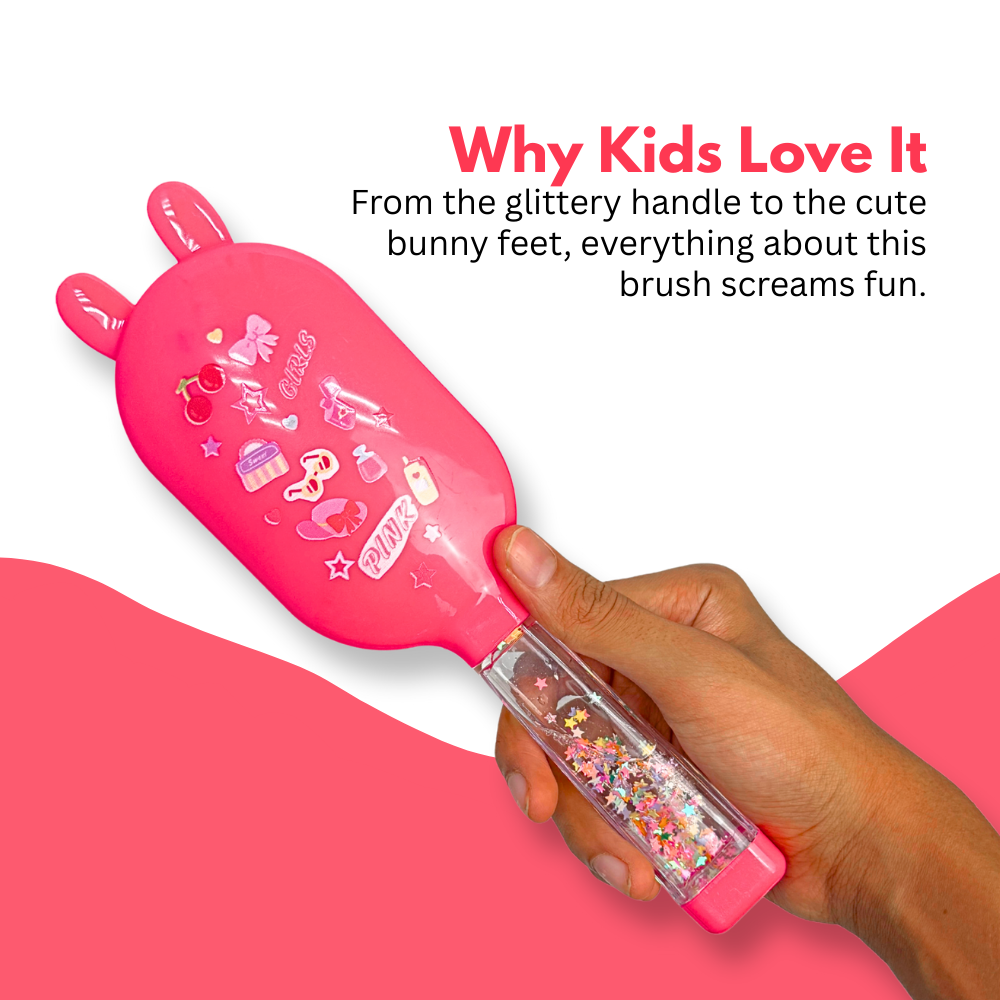 Bunny Spriz Hairbrush