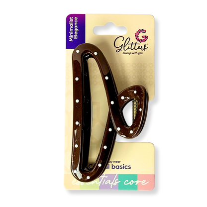 Polka Dot Claw Clip