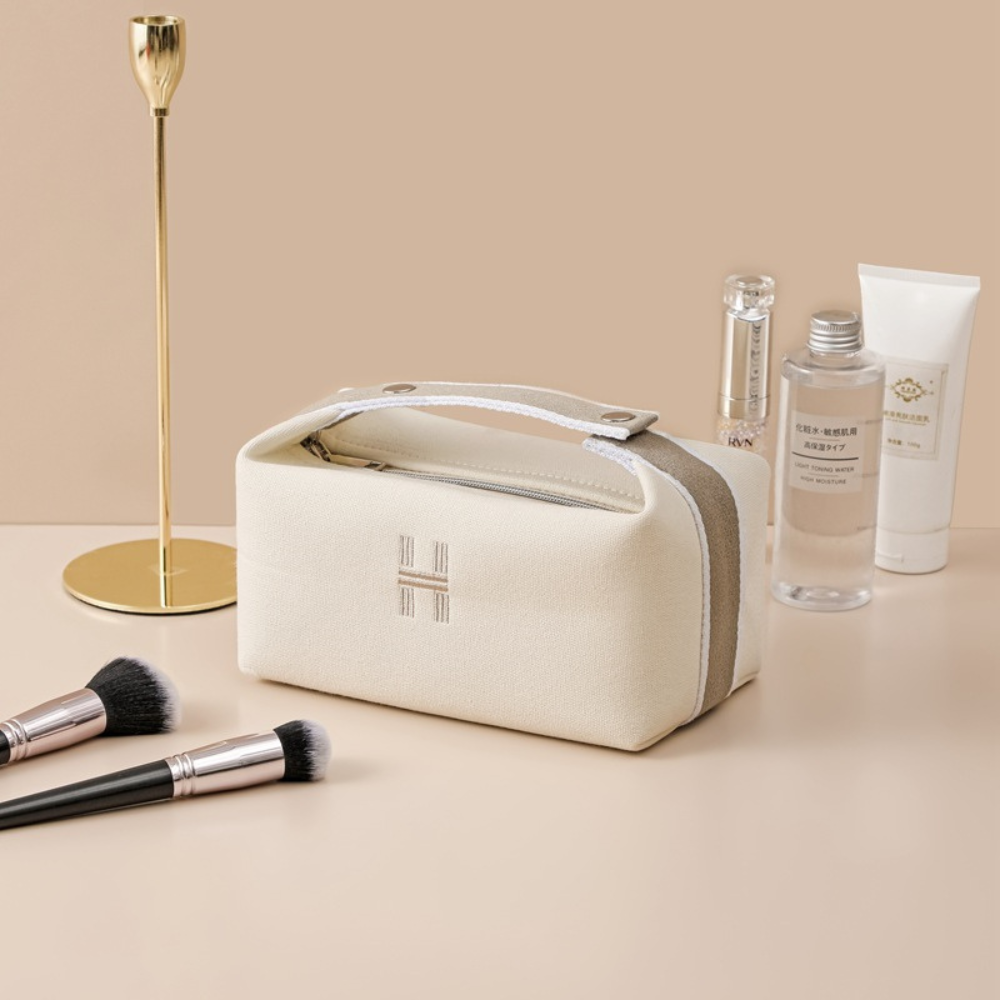 H Travel Makeup Pouch