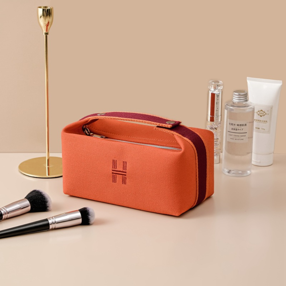 H Travel Makeup Pouch
