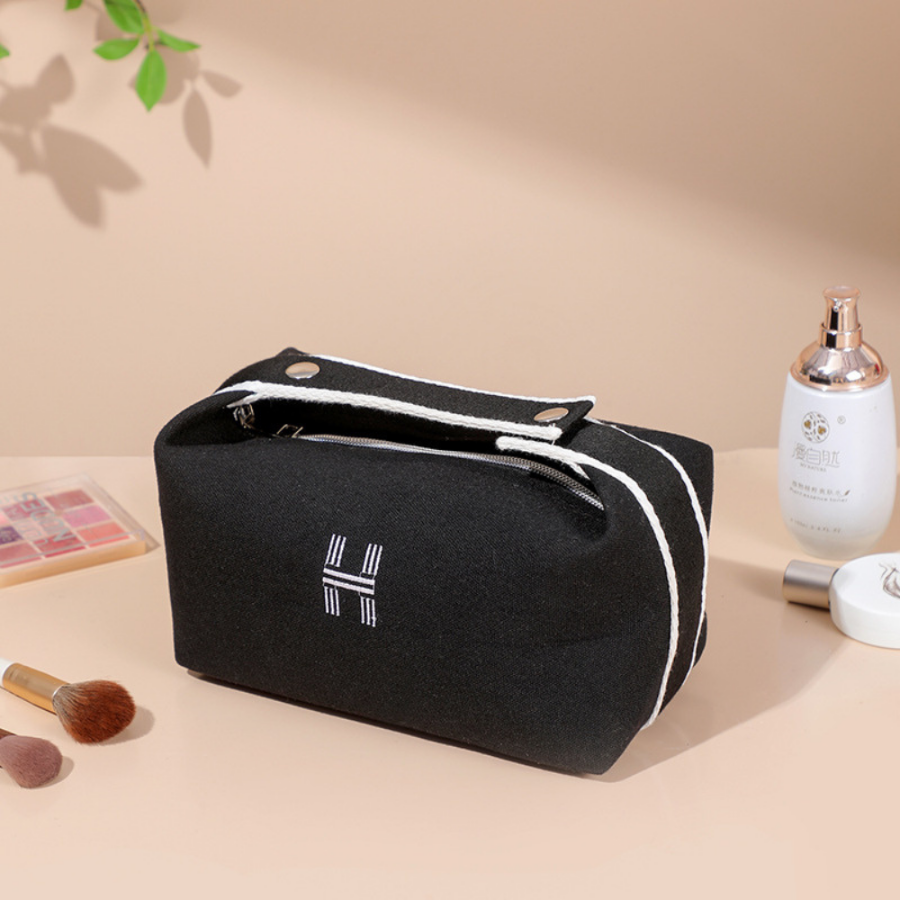H Travel Makeup Pouch