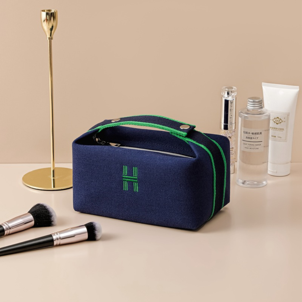 H Travel Makeup Pouch