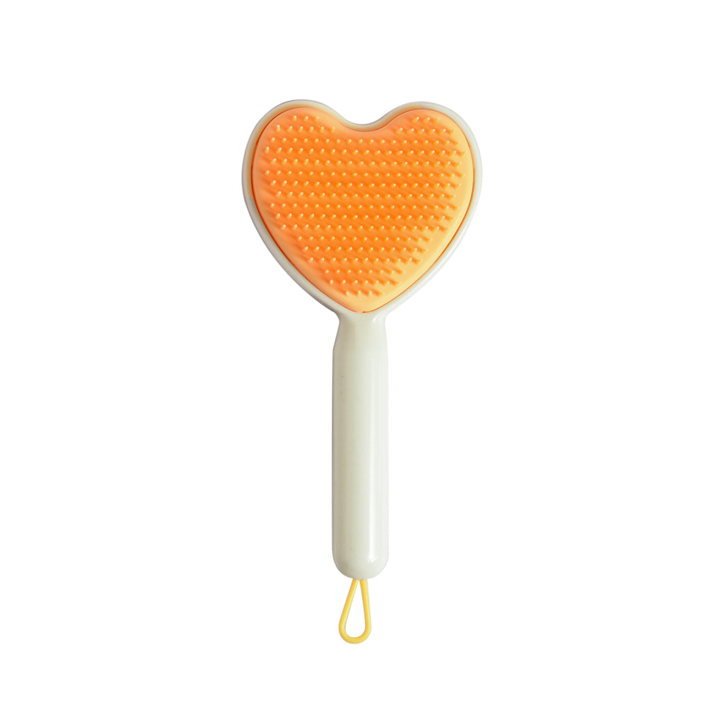 Marble Heart Paddle Brush