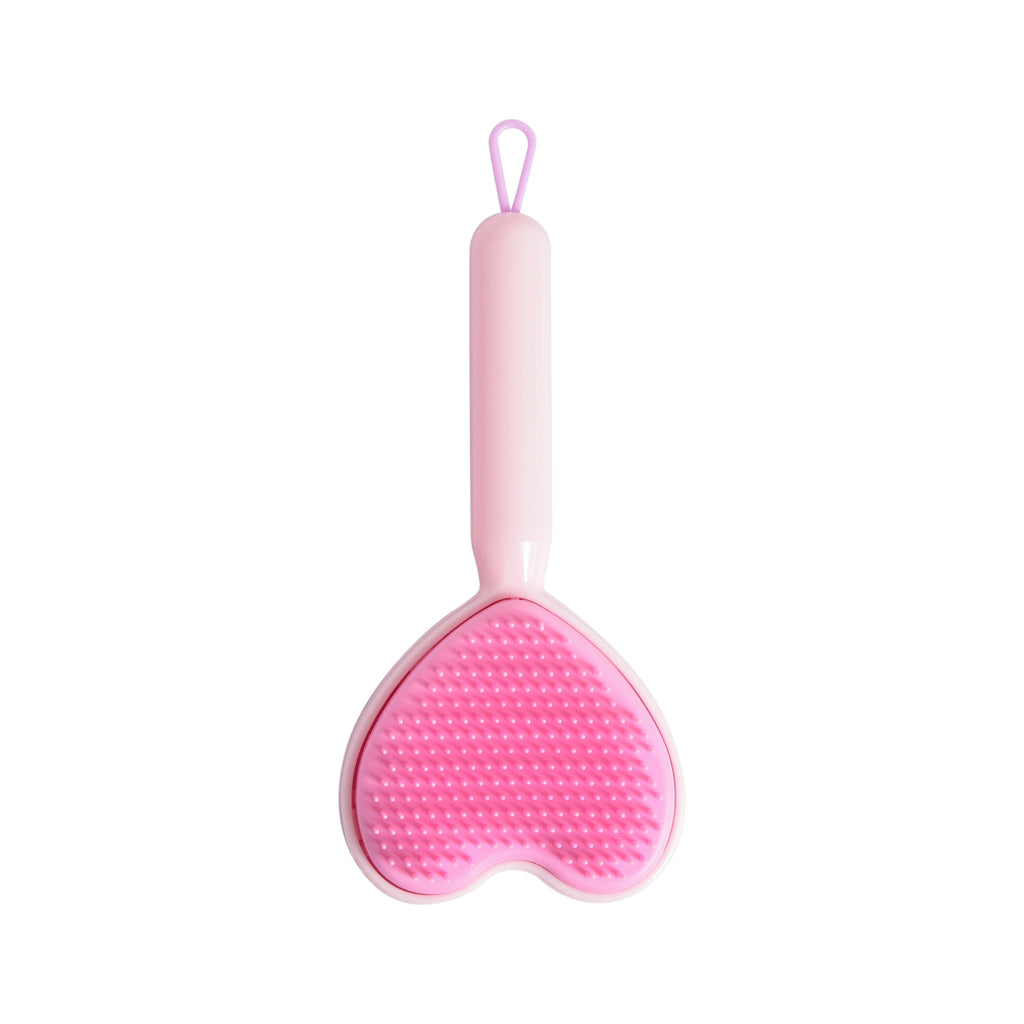 Marble Heart Paddle Brush