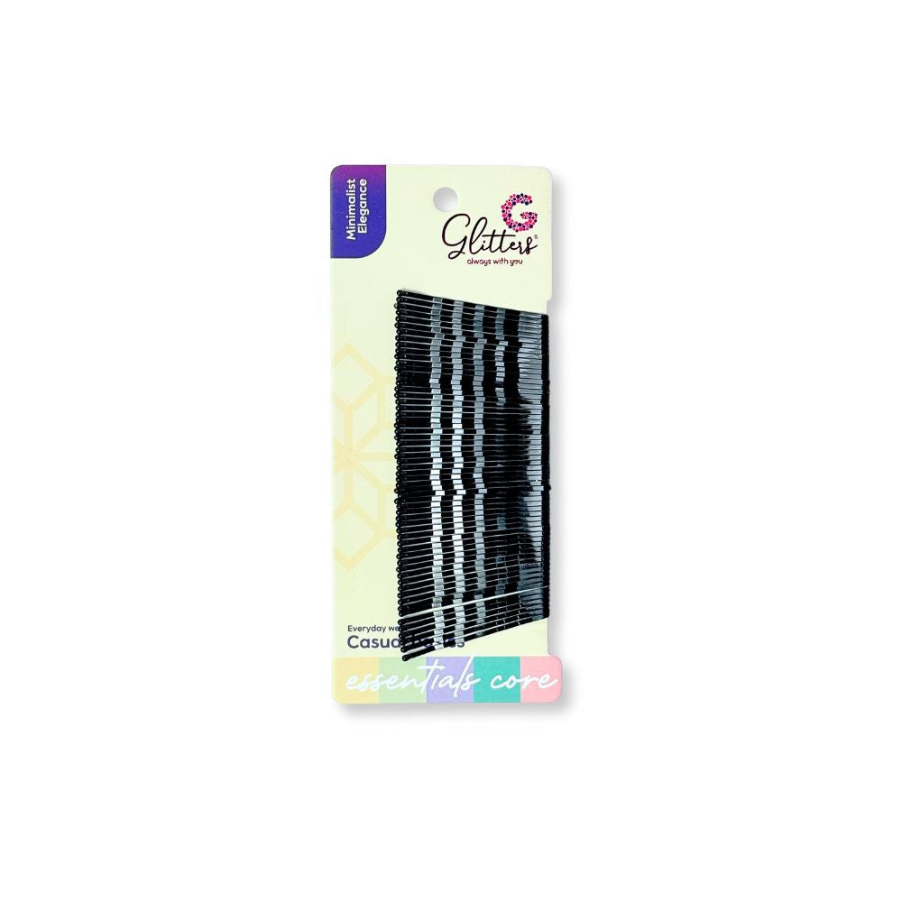 60pcs Black Hairpins