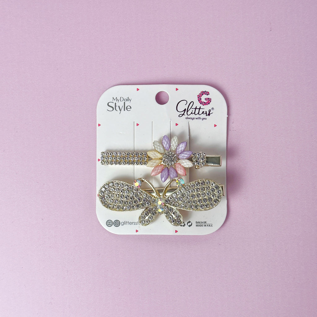 Colorful Florast Hair Clip