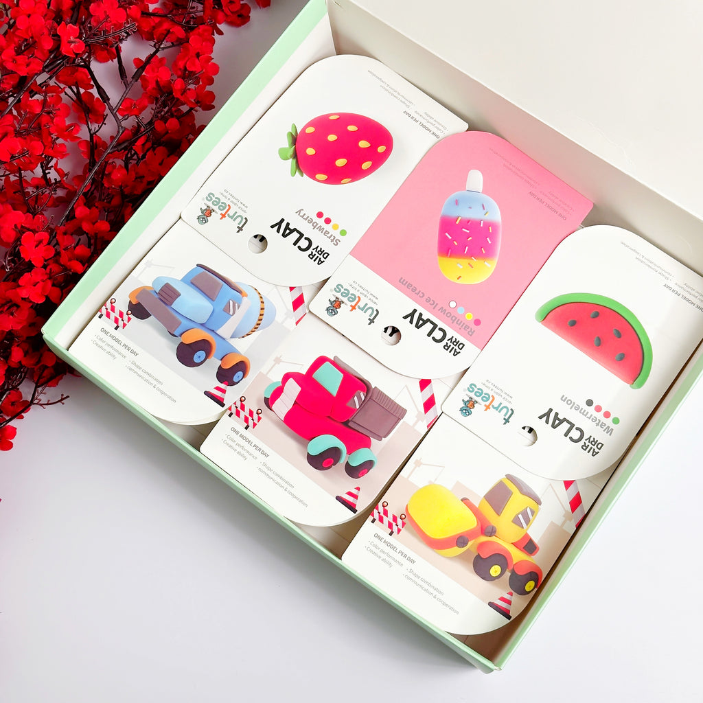 Boys 6pcs Air Dry Clay