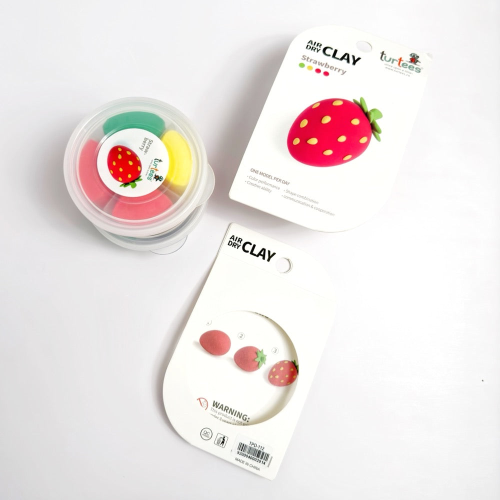 Unisex 6pcs Air Dry Clay