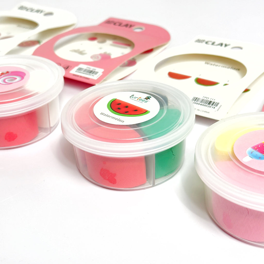 Unisex 6pcs Air Dry Clay