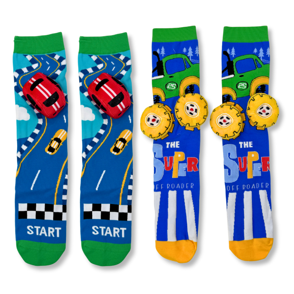 Racing Duo Funky Socks Set