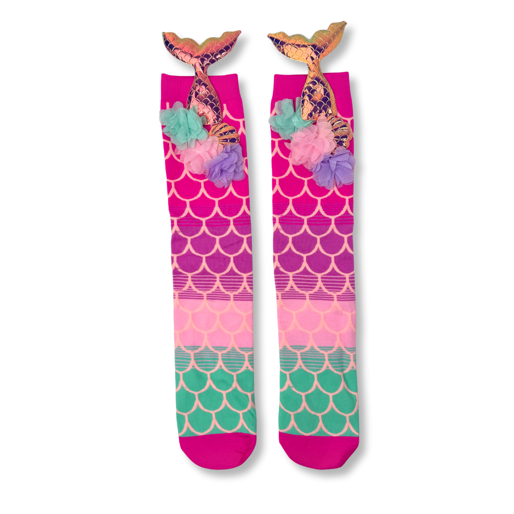 Abstract Mermaid Funky Socks set