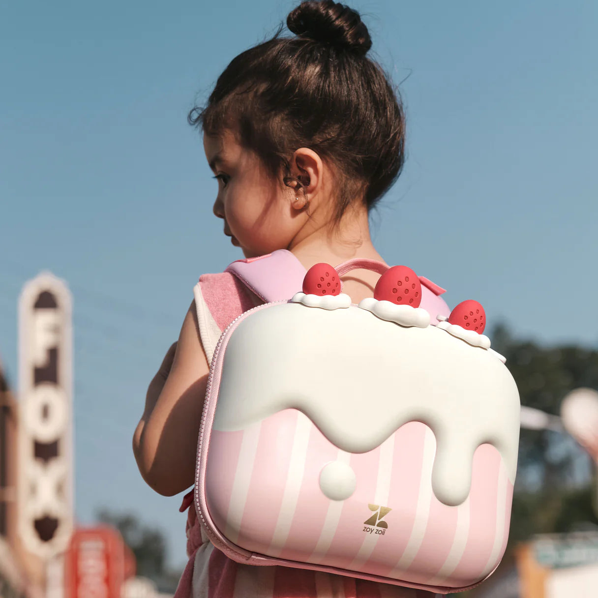 Cream Cake Hard Backpack