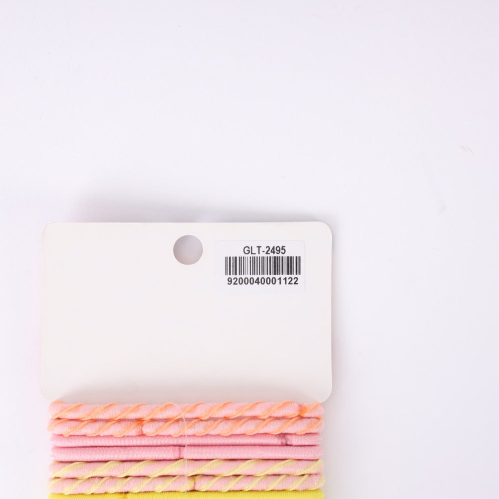 Color Twirl Hair Ties Set