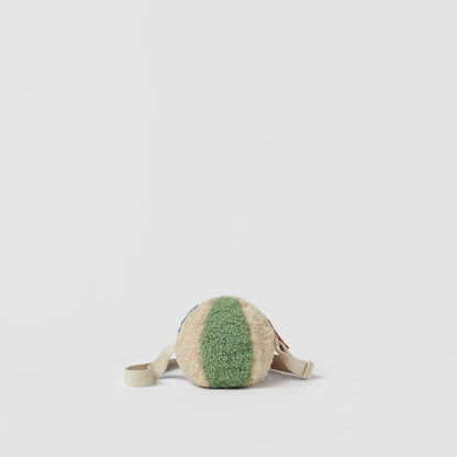 Furry Mini Crossbody Ball Bag