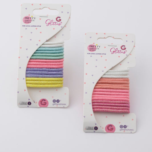 Color Splash Hair Tie Set