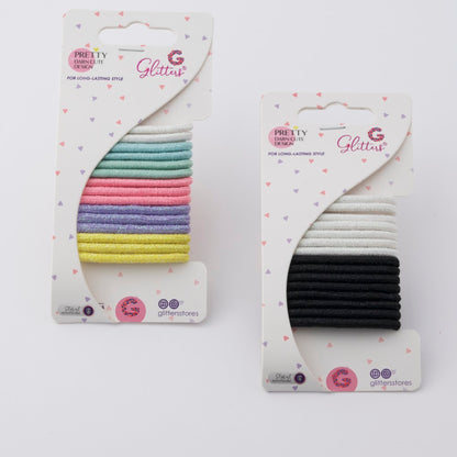 Color Splash Hair Tie Set
