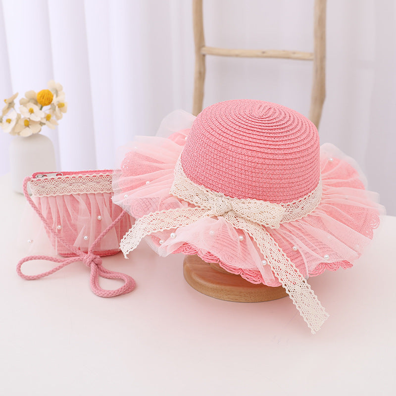 Net Straw Hat