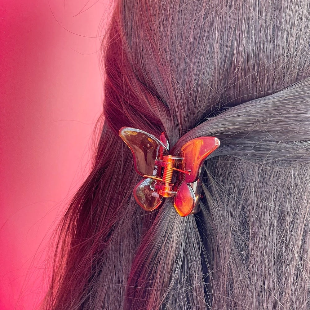 Mini Butterfly Claw Clip Set
