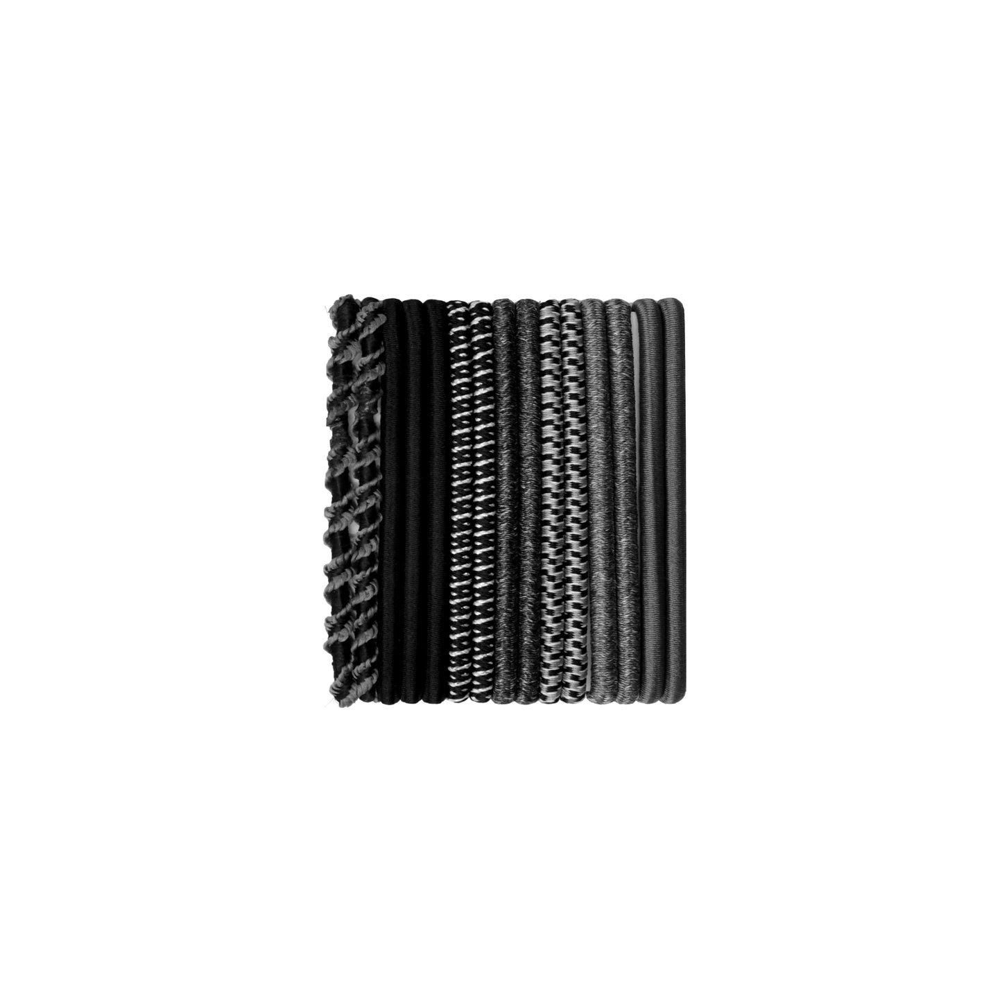 Black Hair Tie Accessory Set