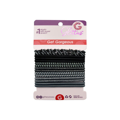 Black Hair Tie Accessory Set